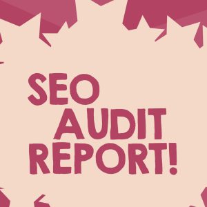 SEO audit report