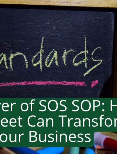 The Power of SOS SOP: How One Sheet Can Transform Your Business